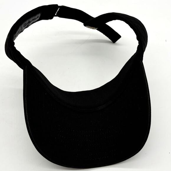 Taylormade Golf Sun Visor Mens OSFA Black Golfing White Lettering Hat Adjustable - Picture 5 of 7